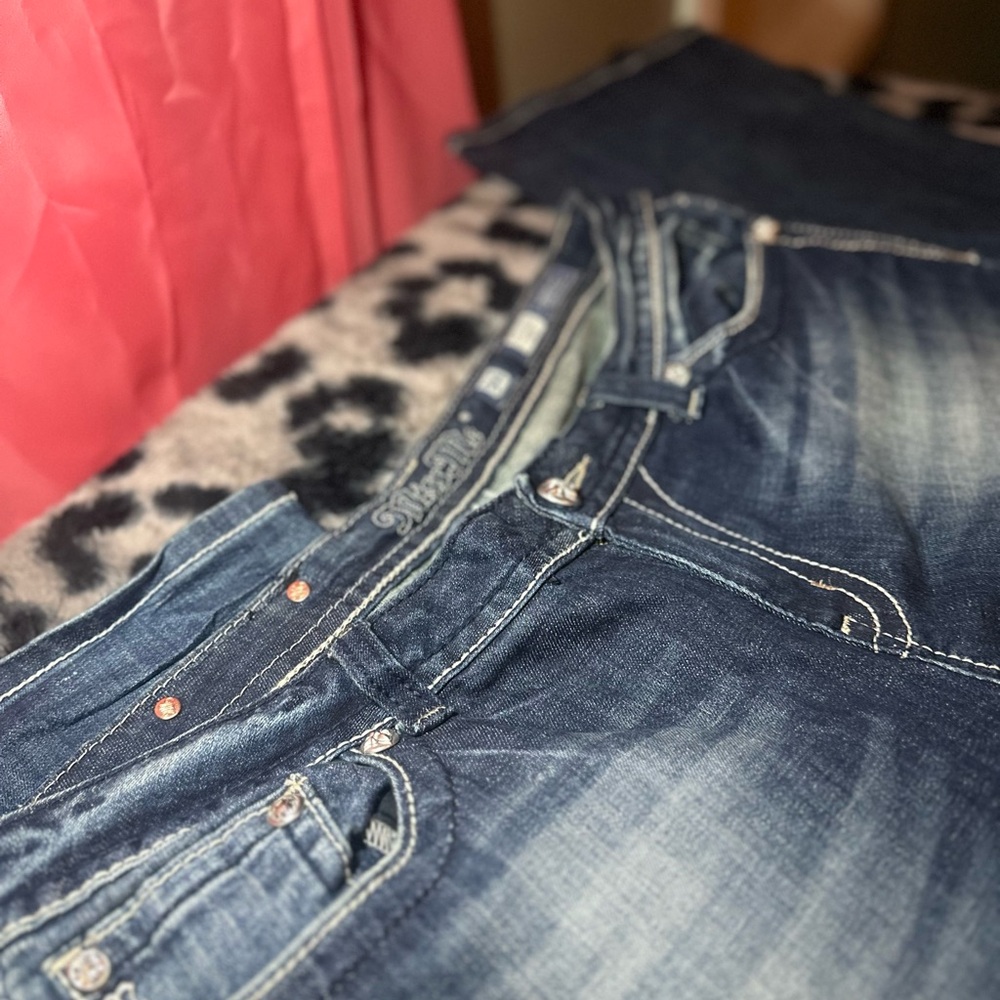 Miss Me size 34 Women's Blue Boot Cut Jeans